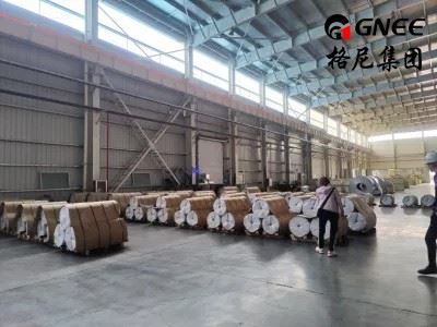 Jumbo-Rolle aus Aluminiumfolie